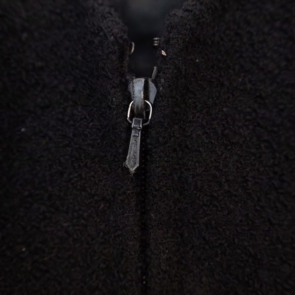 RARE Chanel Vintage‎ S/S 1993 Circa Black Tweed Corset with Gold Clover Buttons - Picture 7 of 10